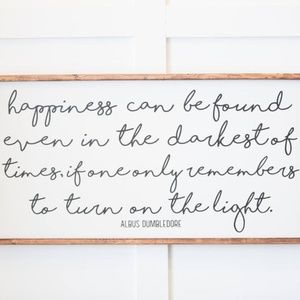 Harry Potter / Dumbledore Quote